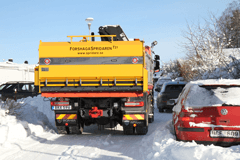 Smidig även i trånga passager